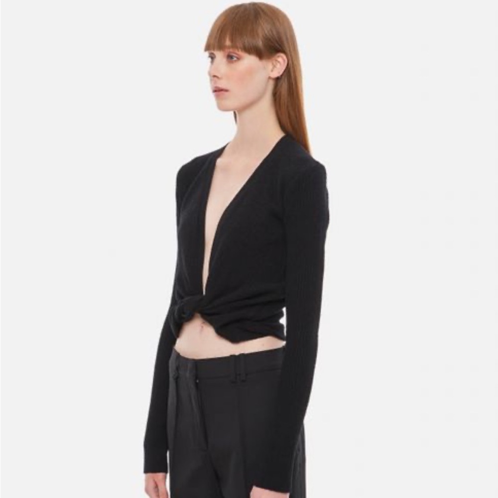 Jacquemus Terry Knotted Front Women's Top - Picture 2 of 7